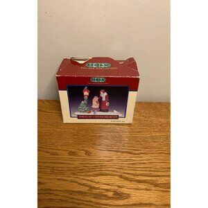 Lemax porcelain a winter breakfast Christmas village with box